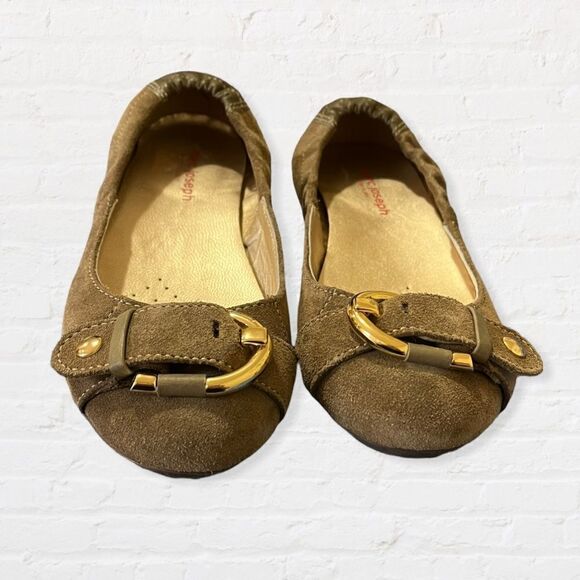 Marc Joseph Rockaway Ballet Flat Brown Leather Shoes size 7M - Picture 5 of 9